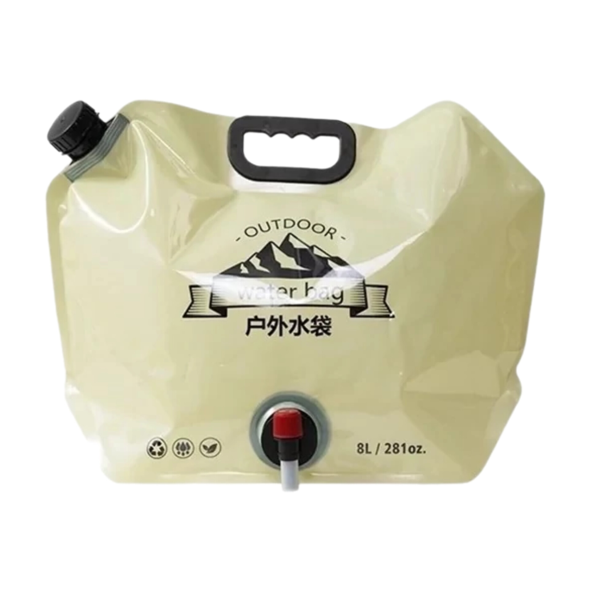 گالن تاشو OUTDOOR WATER BAG 8L مدل G-80